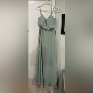 Birdy Grey Gwennie Dress chiffon sage size small